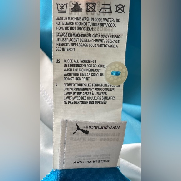 PUMA GOLF Junior GT Titan Stripe Polo Shirt SZ US XL - Picture 10 of 12